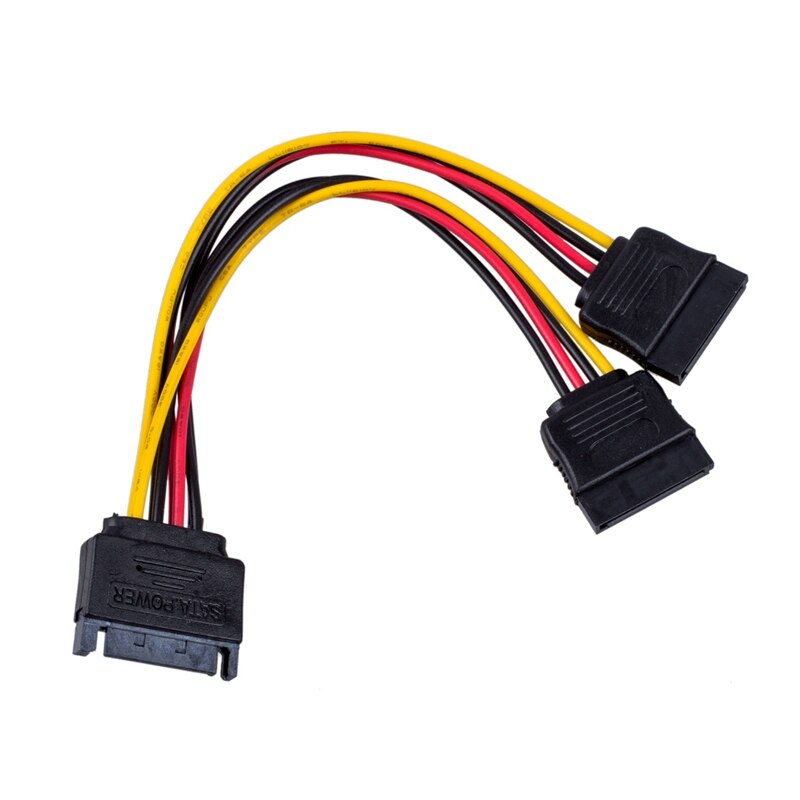 1 set 6in sata-strom-y-splitter-kabeladapter - stecker/buchse mit 50cm sata-datenkabeln & 1 stück 2.4 -ghz -5 -dbi-antennenverstärker