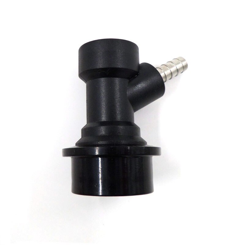 Conectores de barril de cerveza Homebrew de 1/4 pulgadas, dispensador de barril con bloqueo de bola, desconexión de Gas líquido, Conector de boca recta/roscada, útil: black ball lock