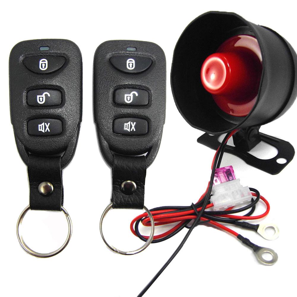 12V M810-8113 Universal Remote Control Anti-theft Car Alarm Kit Auto Accessory Remote Control Anti-theft Car Alarm Kit Auto Acce