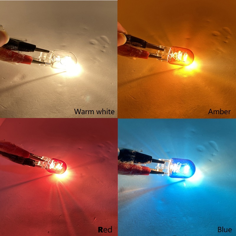 1/4/10pcs T20 7440 7443 WY21W W21W Halogen Bulbs 7443 W21/5W T20 Super Bright Backup Reversing Light For Car Signal Lamp 12V