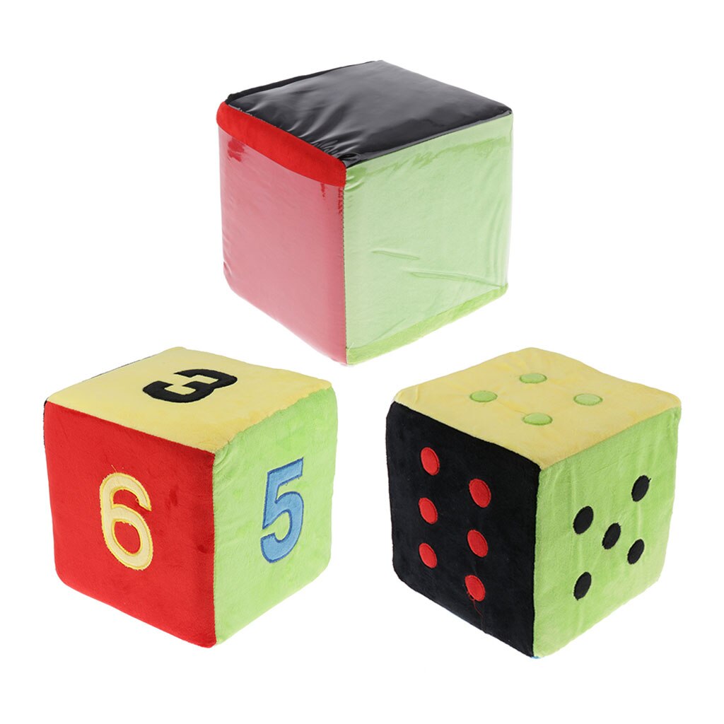 20Cm Grote Foam Pluche Dice Spelen Onderwijs Materialen Party Fun Speelgoed