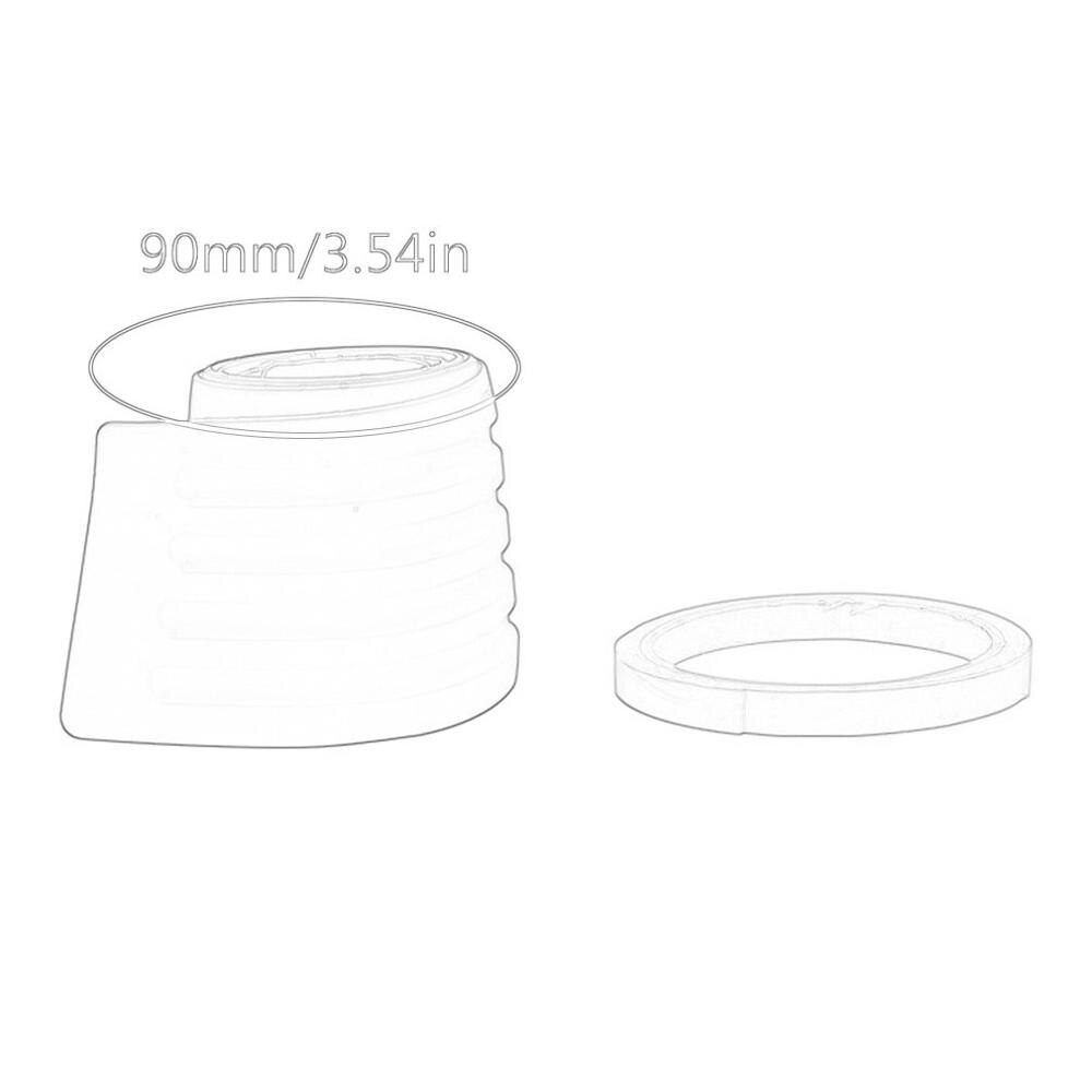 Rubber Car Bumper Car Guard Scratch Protection Strip Rear Guard Bumper Protector Car Sticker Protector