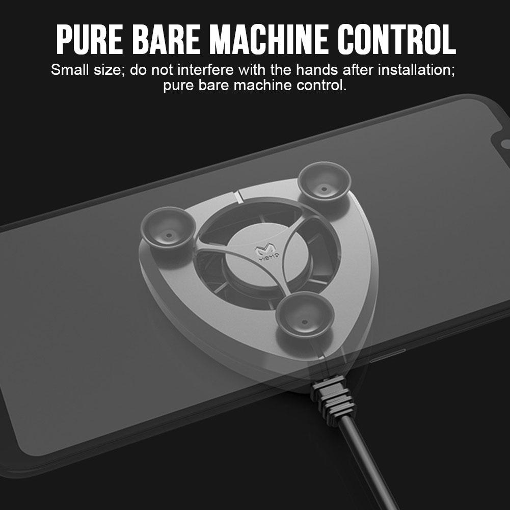 Handy-kühler, tragbarer usb-kühlpad, lüfter, kühlkörper für handys, gaming-smartphones