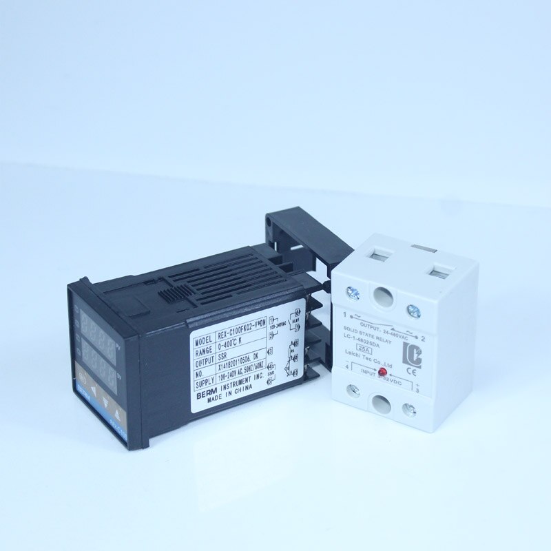 Digital Temperature Controller BERM CX100 Relay or SSR output PID Electronics Heating Controlling Solid state relay
