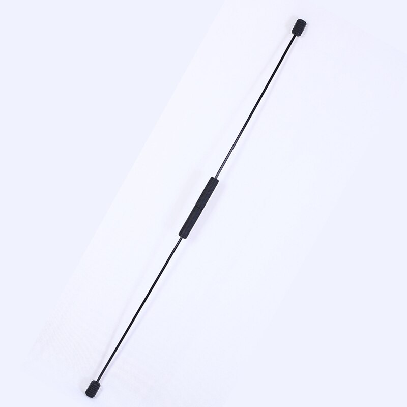 Flexi ÜSpund Bar Elastische Schulungen Stange Fitness Stock Hohe Frequenz Vibration Fitnessstudio trainieren Ausrügestochen Abnehmbare-40: Schwarz