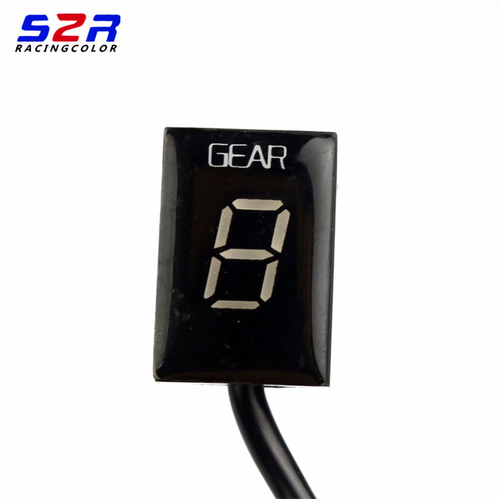 motorcycle Ecu Plug Mount Digital Gear Display modified universal gear gauge Gear display led digital display for Harley Davies