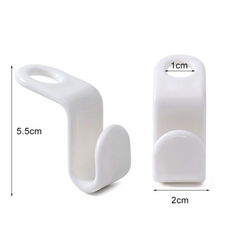 Ganchos conectores para colgar ropa, organizador de armario, Clip de ahorro de espacio, Perchero de almacenamiento para armario y dormitorio, 6/12/24 Uds.