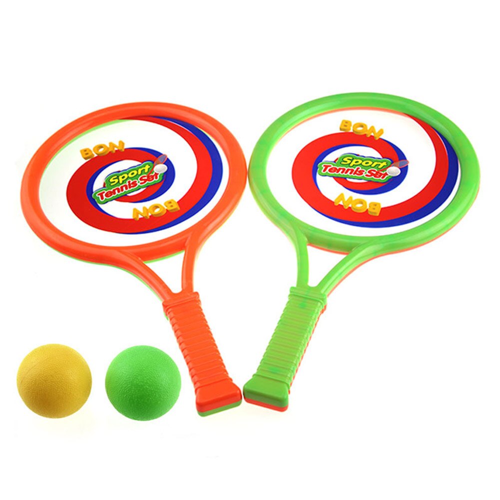 Sports de plein air plage enfants Fitness Intelligence développement formation en plastique Portable jardin enfants raquette de Tennis multi-usage