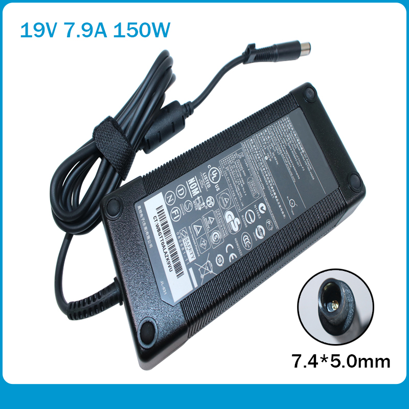 Original 19v 7.9a 150w laptop-netzteil-ladegerät für hp elitebook 8530p 8530w 8730w hstnn -ha09 hstnn -la09 pa-1151-03hs