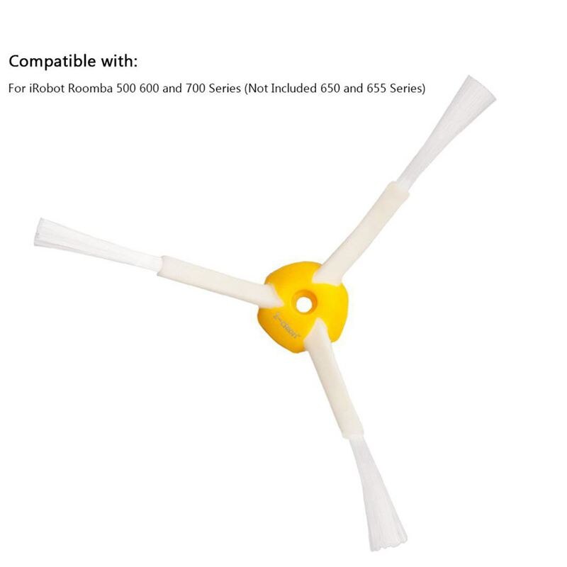 Seite Pinsel 6-bewaffnet &Ampere; Seite Pinsel 3-bewaffnet für iRobot Roomba 500 600 700 Serie 550 560 630 650 760 770 780 Staubsauger Zugriffs
