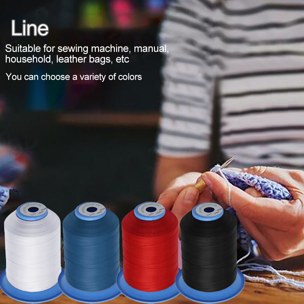 Sewing Thread Polyester Thread Set Household Polyester Sewing Thread 420D/3 High Strength Line 30 For Hand Machines