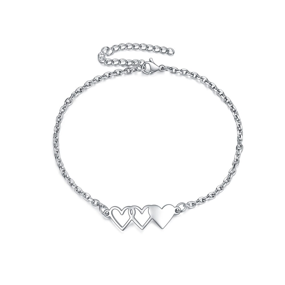 Bracelet en acier inoxydable pour femmes, nouvelle , Bracelet de groupe d'amitié pour sœurs