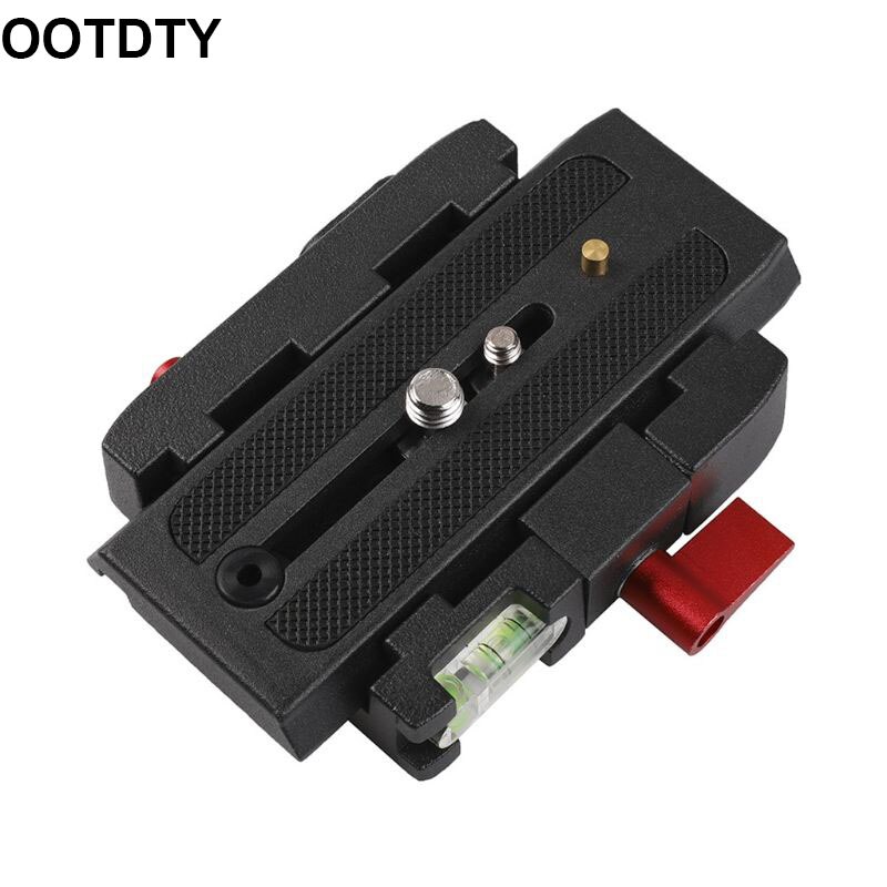 Aluminum Alloy Quick Release Plate Assembly P200 Clamp Adapter for Manfrotto 577 501 500AH 701HDV Q5 Camera Tripod Accessories