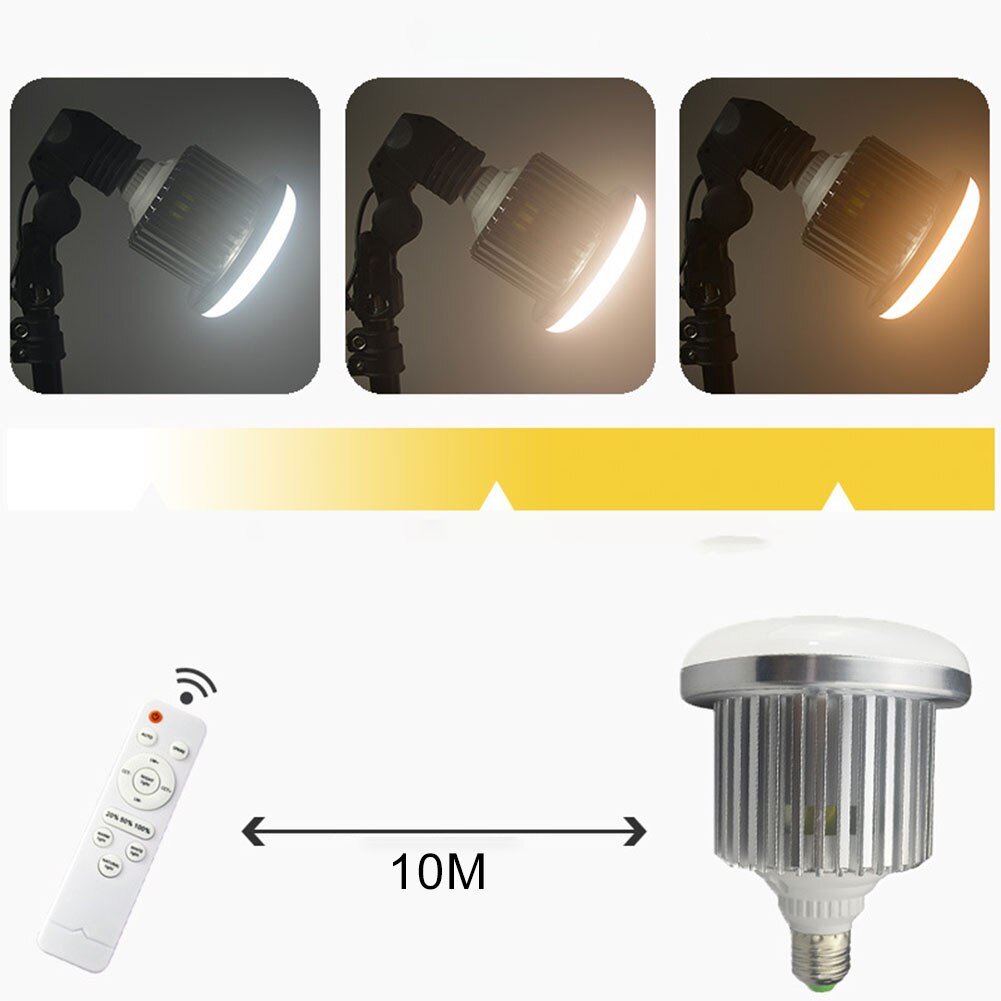Afstandsbediening Lamp Video Drie Kleurtemperatuur Led Fotografie Draagbare Lamp Camera Foto Smartphone Verstelbare Dimmen