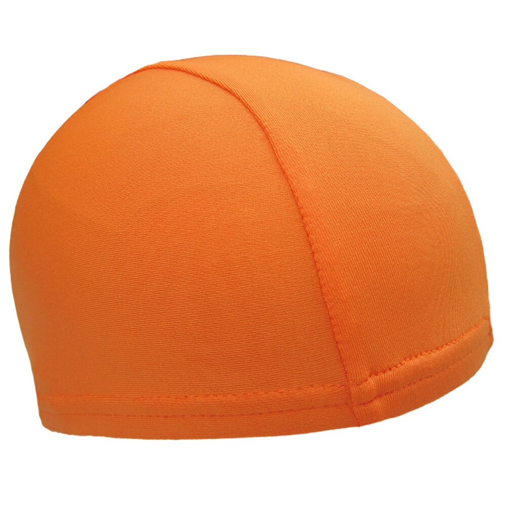 Unisex de secado rápido transpirable sombrero casco de motocicleta gorra interior de carreras gorro gorra bajo casco motocicleta máscara facial engranajes de protección: Naranja