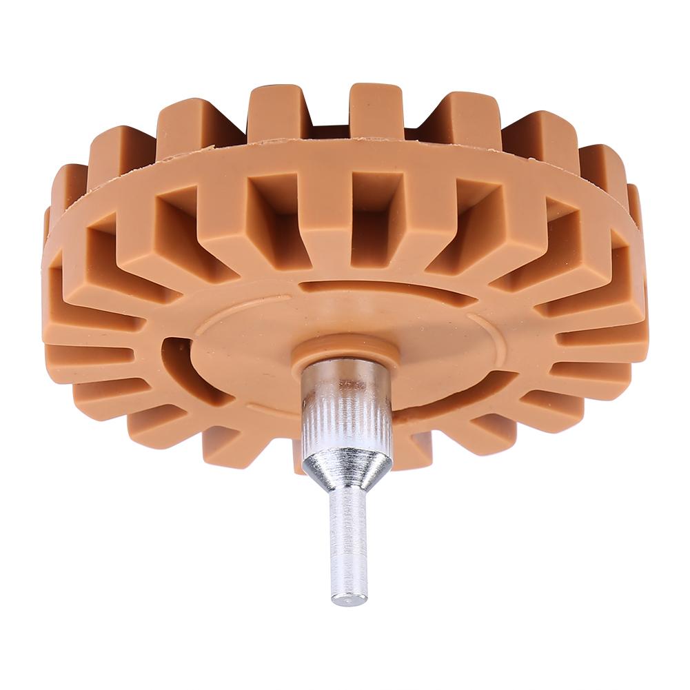 Pinstripe Decal Eraser Wheel Pad Rubber Disk Pneumatic Car Sticker Remover Remove Tape And Glue