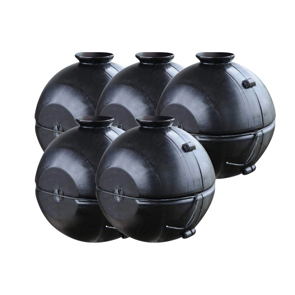 Dispositivo de enraizado de plantas, caja de injerto de alta presión para interior y exterior, capas de aire de jardín, ABS, Bola de extensión de cultivo, cría duradera: 5pcs