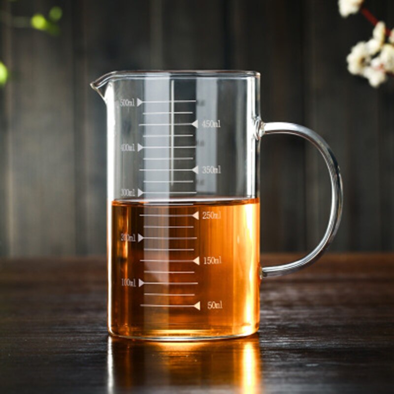 Glass Transparent Measuring Cup Cooking Tools Container Measuring Cup Measuring Liquid Bakeware Kitchen Accessories WY80303: 1000ML