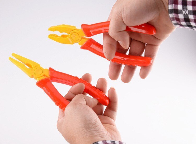 [Lustige] 34 teile/satz Spielen haus spielzeug familie mechaniker Junge elektrische wartung werkzeuge Handy, Mobiltelefon anzug Art Werkzeugkasten Simulation werkzeuge