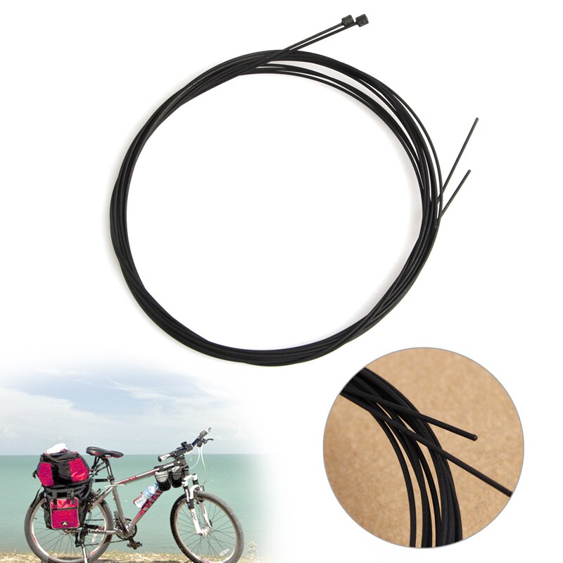 2pcs Bike Bicycle Front Brake Shift Cable Rear Derailleur Wire Coated MTB 62KF