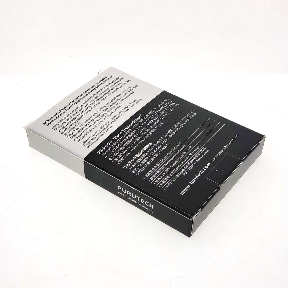 FURUTECH FP-126R RCA Connector plug Rhodium/Gold Plated FP-126R PCOCC central pin hifi hi-end Original box Made in Japan