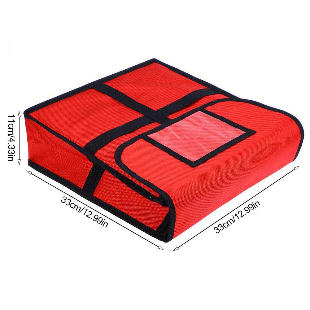 11 Inch Pizza Isolatie Zak Voedsel Behoud Pakket Draagbare Ice Pack Waterdicht Voedsel Opslag Pouch Pizza Levering Zak