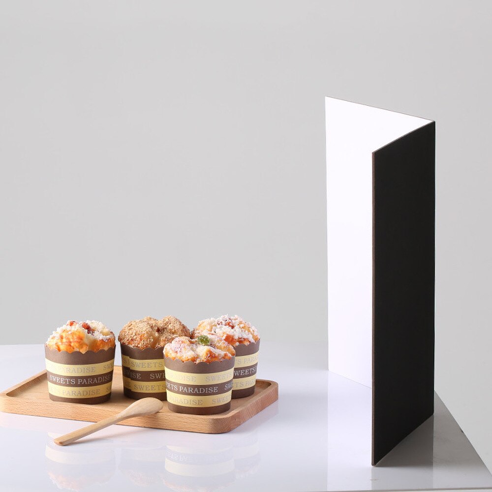 A3 A4 aparat fotograficzny akcesoria fotograficzne składany karton biały czarny srebrny odbłyśnik absorbuje lekki gruby papier odblaskowy