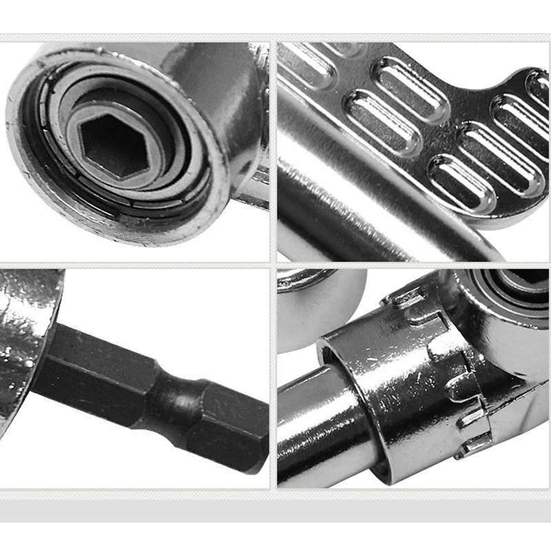 Schroevendraaier Batch Hoofd Hoek Socket Houder Adapter Hex Bit 105 Graden Hoek Boor Hoek Adapter Losschroeven Dode Hoek Schroeven Tool