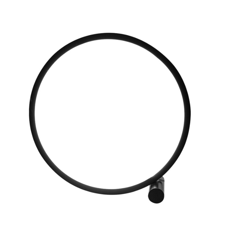 LED Table Lamp For Bedroom Circular Acrylic Desk Lamp For Living Room Dimmable Bedside Lamp Round Night Light: Light Grey