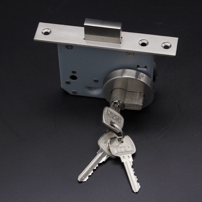 levn Hardware Stainless Steel 304 Fire Prevention Channel Door Lock Piping Shaft Lock Casement Door Safety Lock Door Furniture H