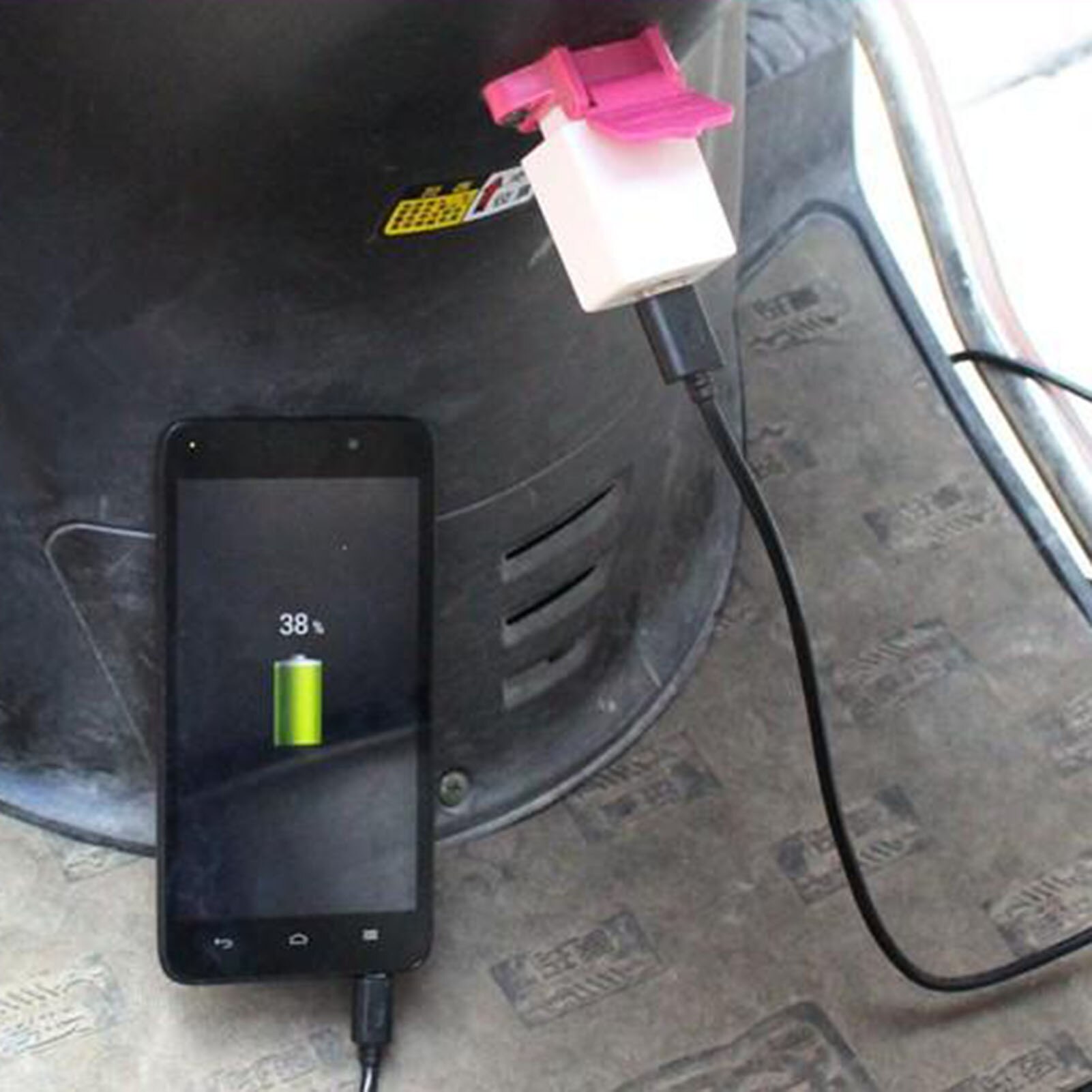 12-80V 1A Electric Motorbike USB Charger Adapter Socket Universal Motorcycle Power Outlet Plug for Ebike mobile phone Samsung