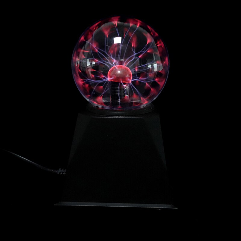 USB Novelty Lighting Magic Plasma Ball Lamp 4 Inch Night Light Lava Lamp