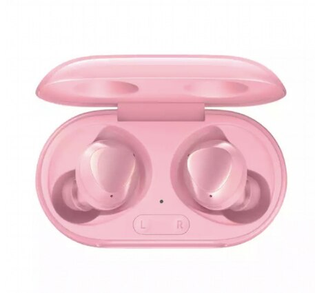 for Sam sung S10 All smart phones，R175 Buds + Plus TWS Bluetooth wireless earphones waterproof touch wireless charging Features: pink 01
