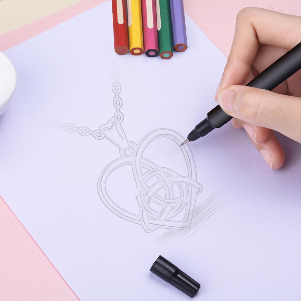 EUDORA 925 Sterling Silver Celtic knot Pendant trinity knot Necklace good luck Jewelry For Lady girl Year D115