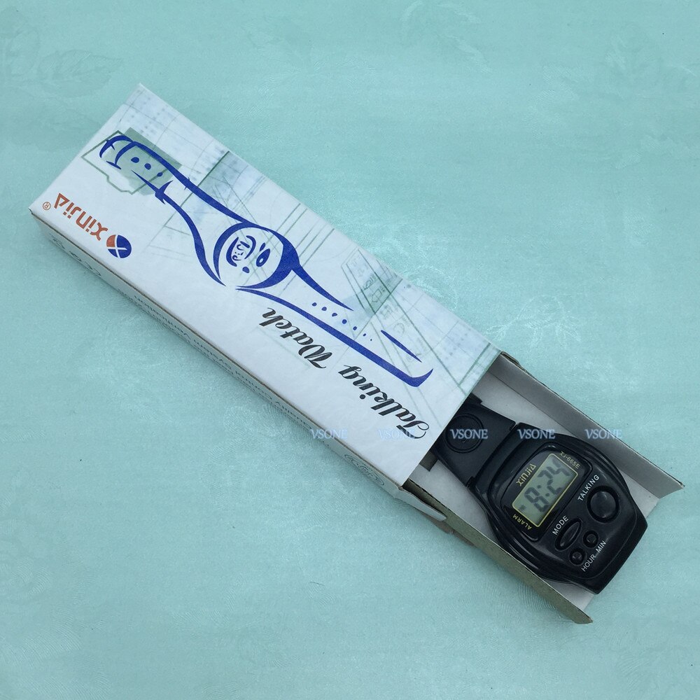 English Talking Wrist Watch Multifunctional Electronic Sports Watches with Alarm