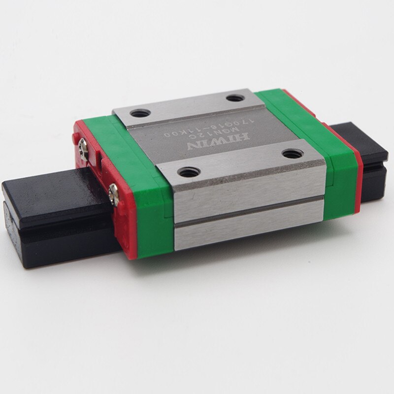 Hiwin-riel de guía lineal MGNR12 Original, 150, 200, 250, 300, 330, 350, 400, 450, 500mm, 1 pieza, MGN12C, carro de bloques cnc de 12mm, 1 ud.
