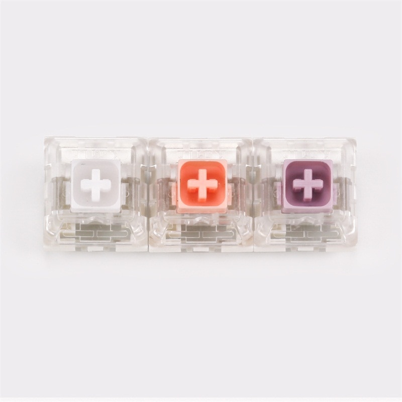 Hako true Violet /clear/Pink Mechanical keyboard Switches