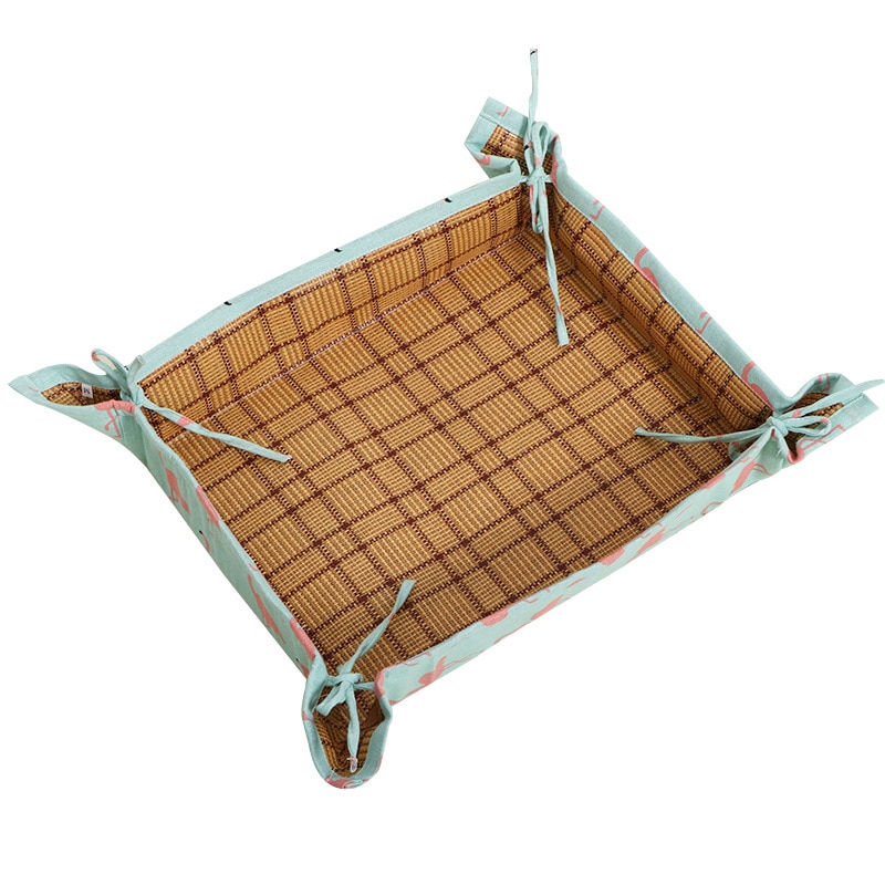 Cooling pad in summer cat bed radiator pets accessories for cat niche pour chat rattan cat nest honden mand beds for small dogs