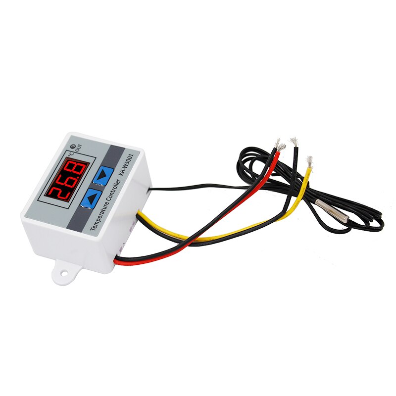 W3001 Digital Control Temperature Microcomputer Thermostat Switch Thermometer Thermoregulator 12V /220V - 50 ~ 110℃