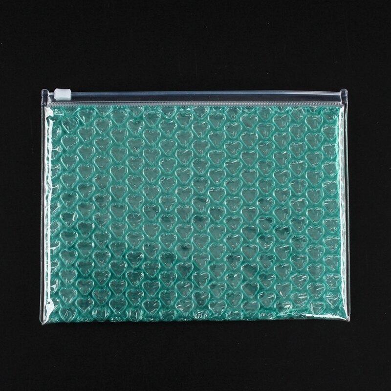 20Pcs Bubble Mailer Color Plastic Ziplock Bubble Bags Waterproof Bag Logistics Shockproof Bag Business Supplies 21x16cm: green