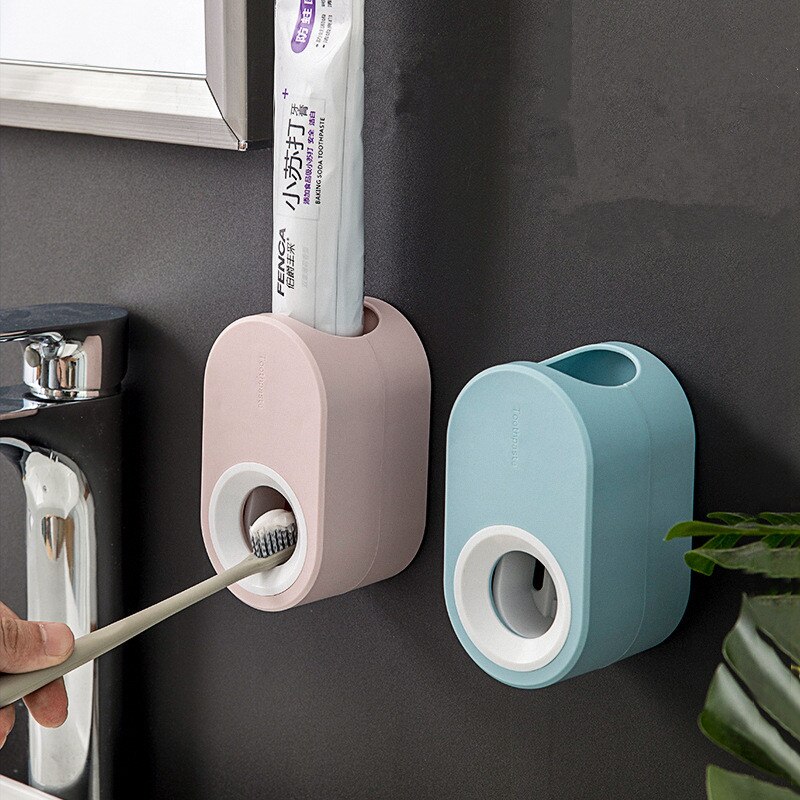 Automatic Toothpaste Squeezer Set Toothpaste Holder Things to Bathroom Accessories Toothpaste Dispenser