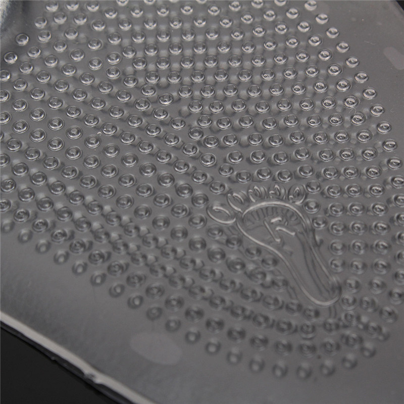 1 para jasne miękkie silikonowe samoprzylepne ochraniacze na buty sandały japonki kapcie wkładki ulgę w bólu palec u nogi klocki stopa chronić poduszkę