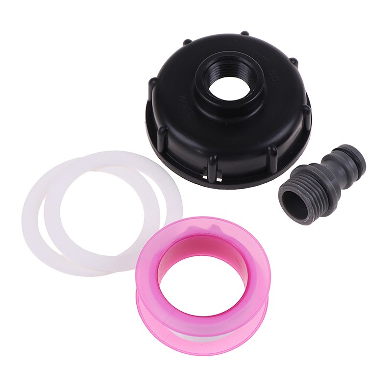 1Pc Ibc Slang Adapter Reducer Connector Watertank Fitting 1/2 "Standaard Grove Draad Duurzaam Tuin Tuinslang Tap opslag