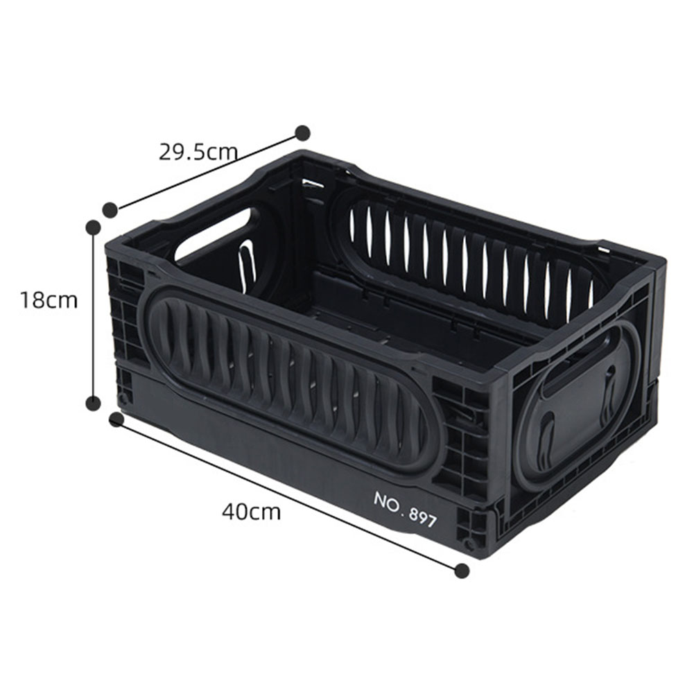 Foldable For Outdoor Storage Box with Removable Top Panel for Camping and Picnics Quick Folding for Easy Use