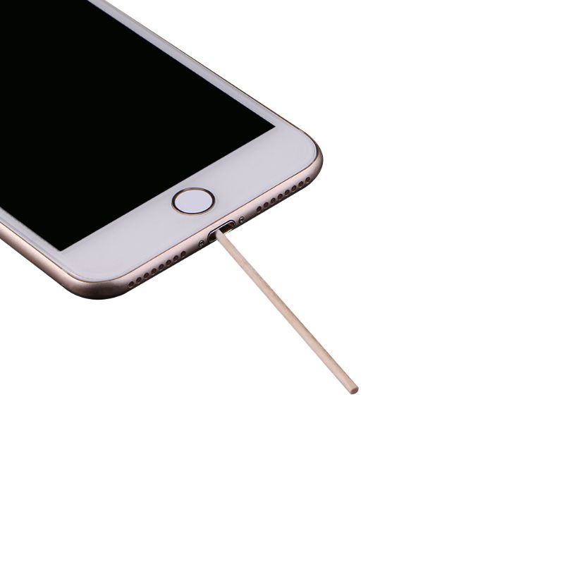 Herramientas de limpieza de bastoncillos de algodón para iPhone, Samsung, Huawei, puerto de carga, limpiador de orificios de auriculares, herramientas de reparación de teléfono, 100 unids/paquete