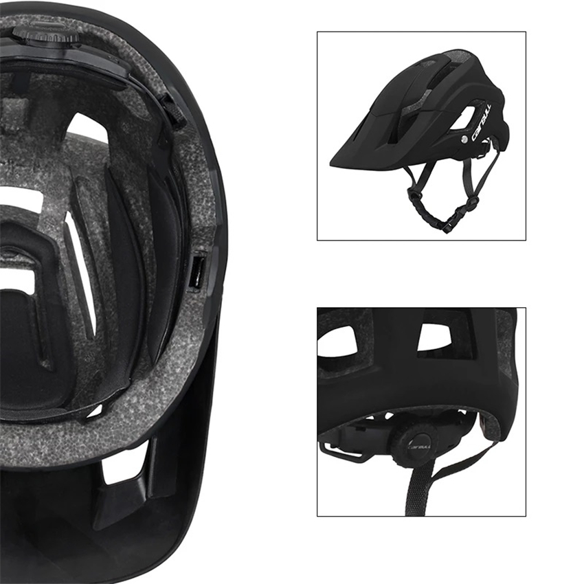 Cairbull GELÄNDE Sport Radfahren Helme Komfortabel MTB Straße Fahrrad Motorrad Helm Casco Ciclismo Fahrrad Helm mit Sonnenblende