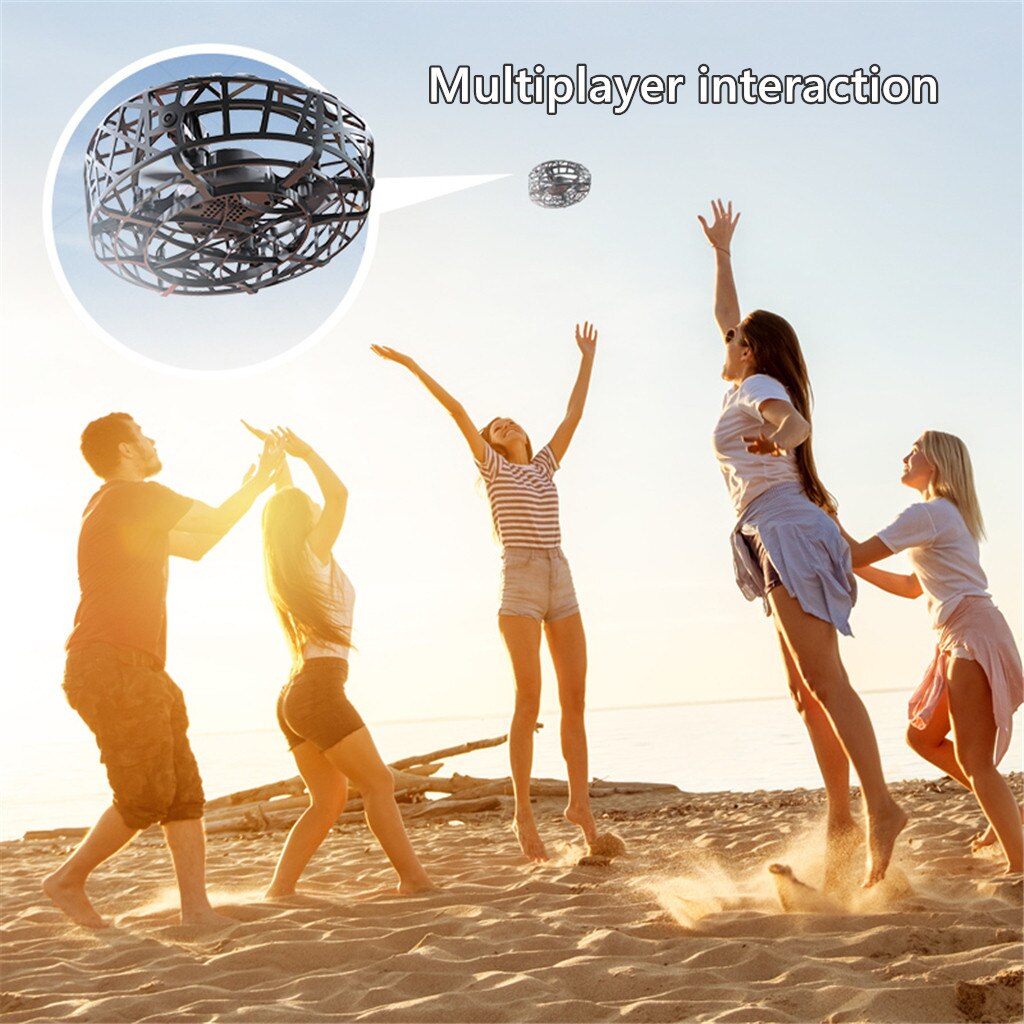 Flight Simulator Mini Hand Controlled Infrared Induction 360° Rotation