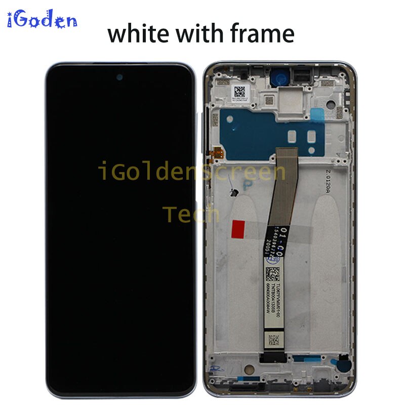 Originele 6.67 "Lcd Voor Xiaomi Redmi Note 9 Pro Lcd Touch Screen Digitizer Voor Xiaomi Redmi Note 9S Lcd-scherm Vervanging