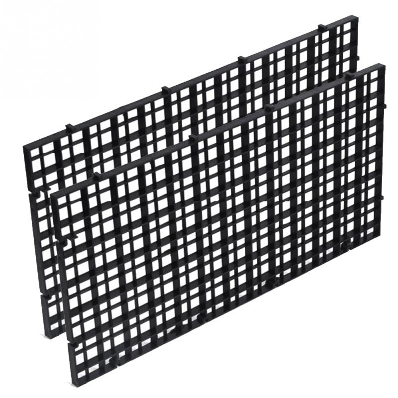 2PCS Isolation Net Grid Plate Divider Tray Segregation Board Aquarium Fish Tank Cleaning Tool Cleaner Supplies