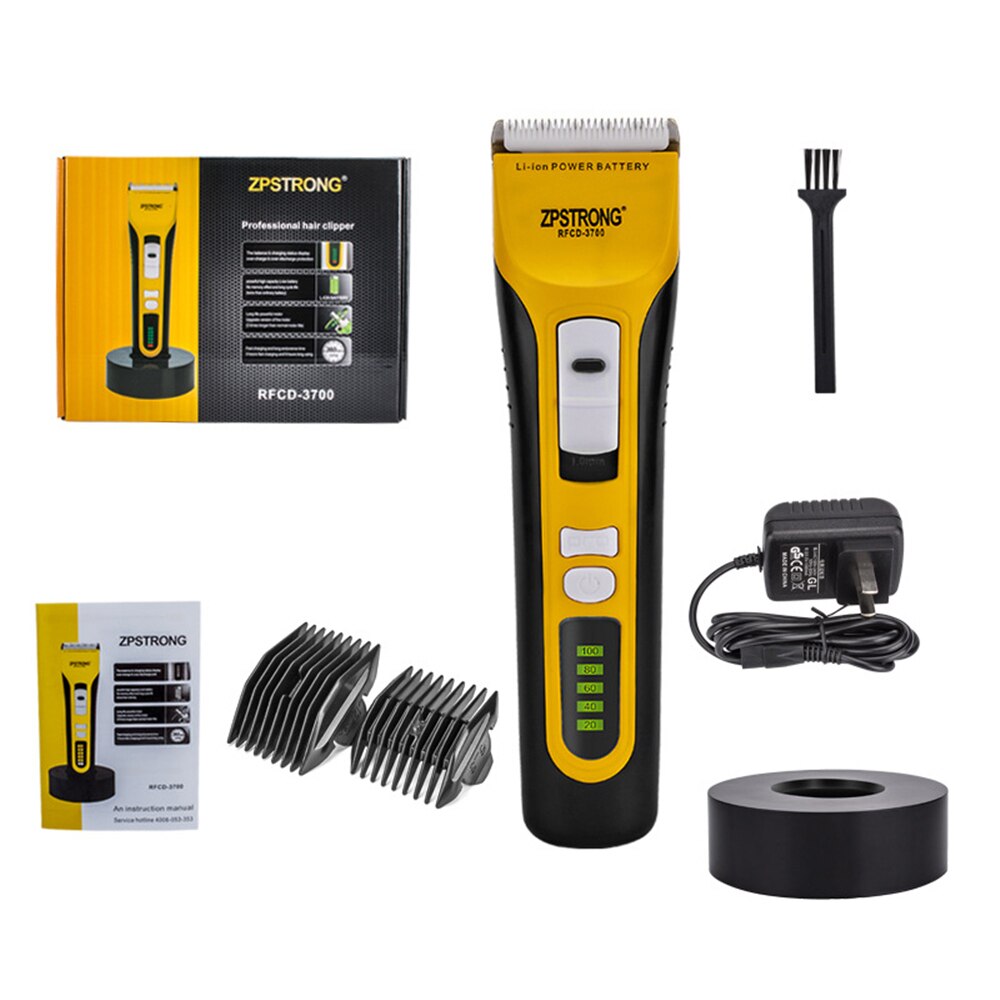 LILI-máquina de corte de pelo eléctrica recargable para hombre cortadora de pelo para Barba, maquinilla eléctrica para cortar el pelo sin cable, RFCD-3700